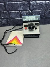 Vtg Polaroid Pronto B Instant Land Camera W/ GE Flash Bar Manual Untested