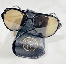 Ray-Ban Cats 5000 RB4125 Aviator Sunglasses woman Black Frame Brown Tinted Lens