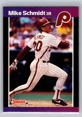 1989 Donruss #193 Mike Schmidt Philadelphia Phillies
