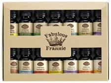 Fabulous Frannie Essential Oil Beginner Starter Set - 100 Pure Essential Oils