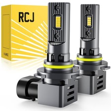 RCJ 9005 LED Bulbs, HB3 Bulbs 100W 30000LM Super Bright Bulb with Cooling Fan...