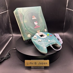 SEGA Dreamcast HKT-3000 Hello Kitty Skeleton Blue Console Limited Edition