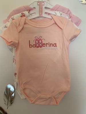 Baby Girl  3 Piece Baby Onies Set                       ( Size 3 - 6 Months )