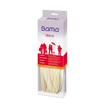 Bama Alu Therm-Einlegesohle Wintereinlage mit Fußbett Gr.36 - 46