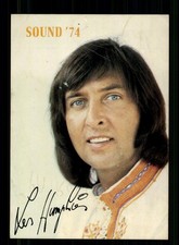 Les Humphries Autogrammkarte Druck Signiert #...