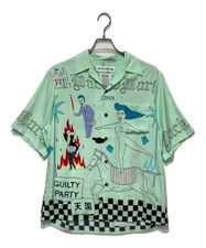 WACKO MARIA Rayon Hawaiian Shirt Size: S Men Green