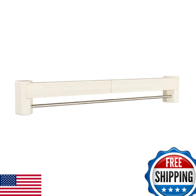 Household Essentials Wall Mount Telescoping Drying Rack, Compact