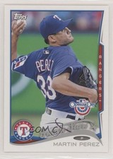 2014 Topps Opening Day Martin Perez #15 f5g