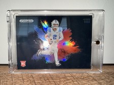 2025 Panini Prizm Black Color Blast Jaxson Dart Rookie#14 Ole Miss Football Card