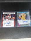 Jabari Walker NBA Hoops & Spencer Dinwiddie Topps Chrome Autographs
