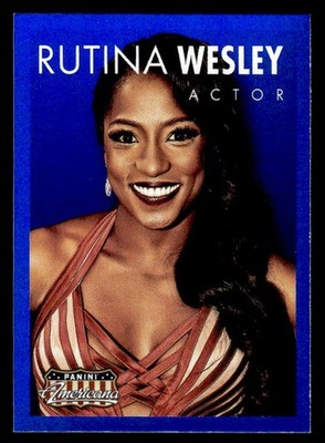 Rutina Wesley 2015 Panini Americana Blue #46 ESE QTY