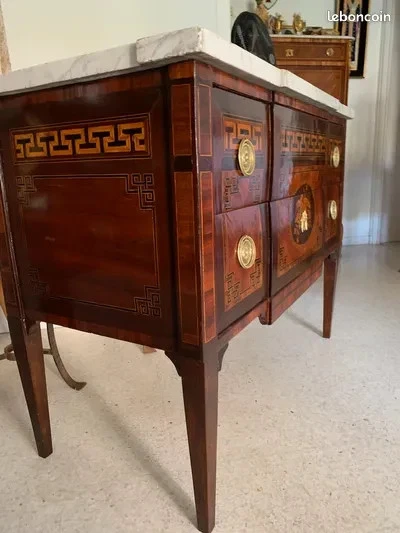 Commode Louis XVI Italienne - Photo 4/4