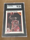 1991-92 NBA Hoops Michael Jordan HOF GOAT MVP Card 30 Graded SGC 9.5 MINT+