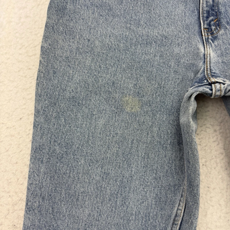 Pantalones de mezclilla vintage Levis 550 para mujer 13 azul calce relajado pierna cónica tiro alto Foto 4 de 4