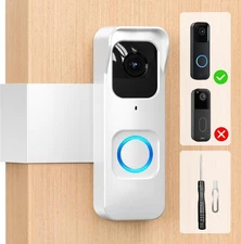Ring Doorbell Mount, Anti-Theft Video Doorbell Mount for Ring/Blink Camera Doorb