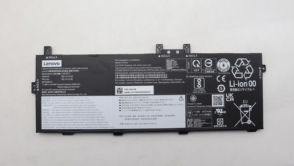 Lenovo W126934861 FRU5B11A13108 52.8Wh Lithium-Ion Internal Battery For ~E~-image
