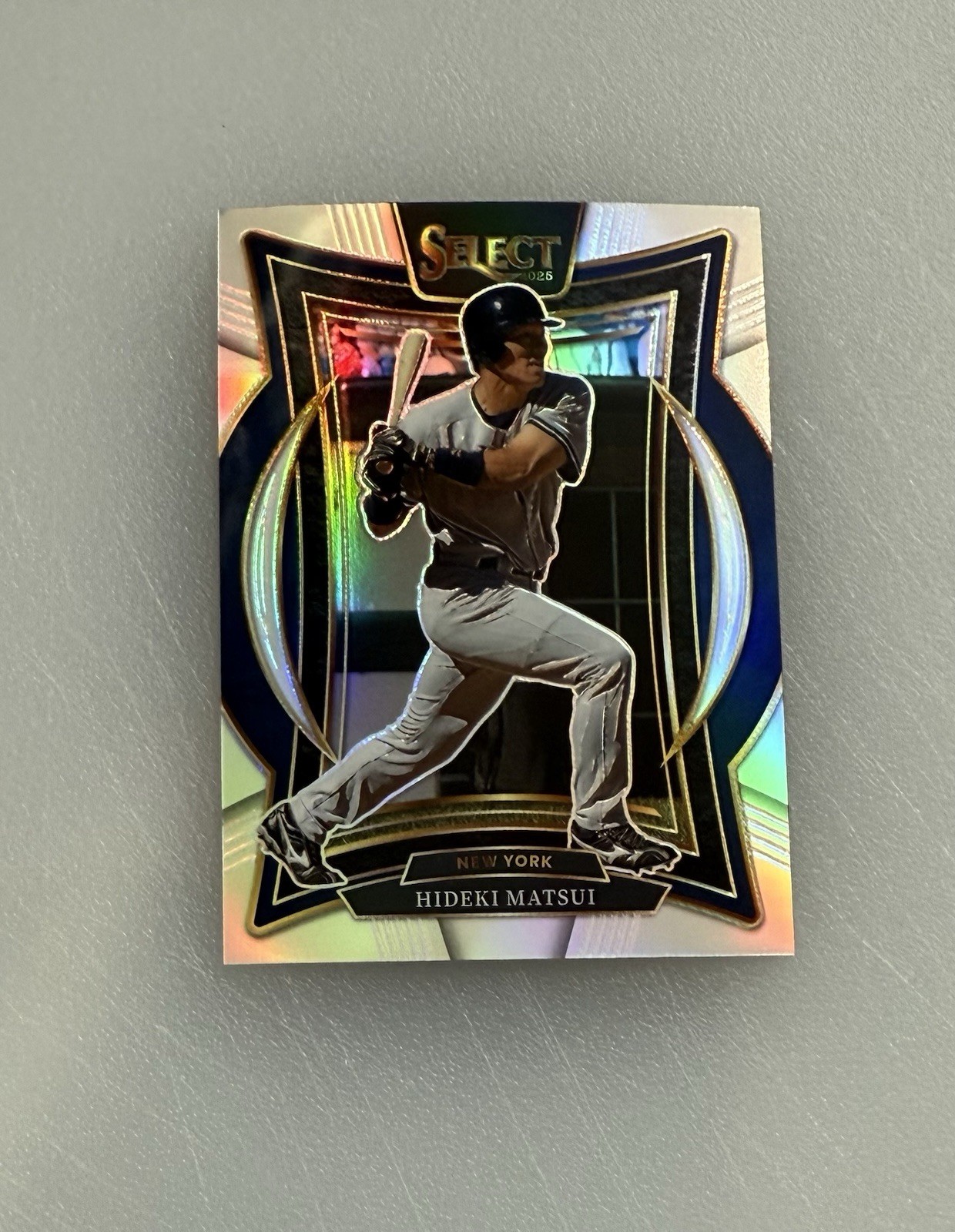 2025 Panini Select #57 Hideki Matsui Silver Prizms