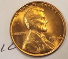 1946-D Lincoln Cent BU  Nice Red Color  #10