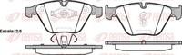 Remsa Bremsbelagsatz Scheibenbremse 0857.10 FüR X1 BMW E84 E91 E90 3Er Touring