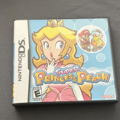 Super Princess Peach - Nintendo DS - Complete Tested Working Authentic