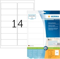 2 Bis 40X Herma Universal-Etiketten Premium, 99,1 X 38,1 Mm, Weiß Bis 52% Rabatt