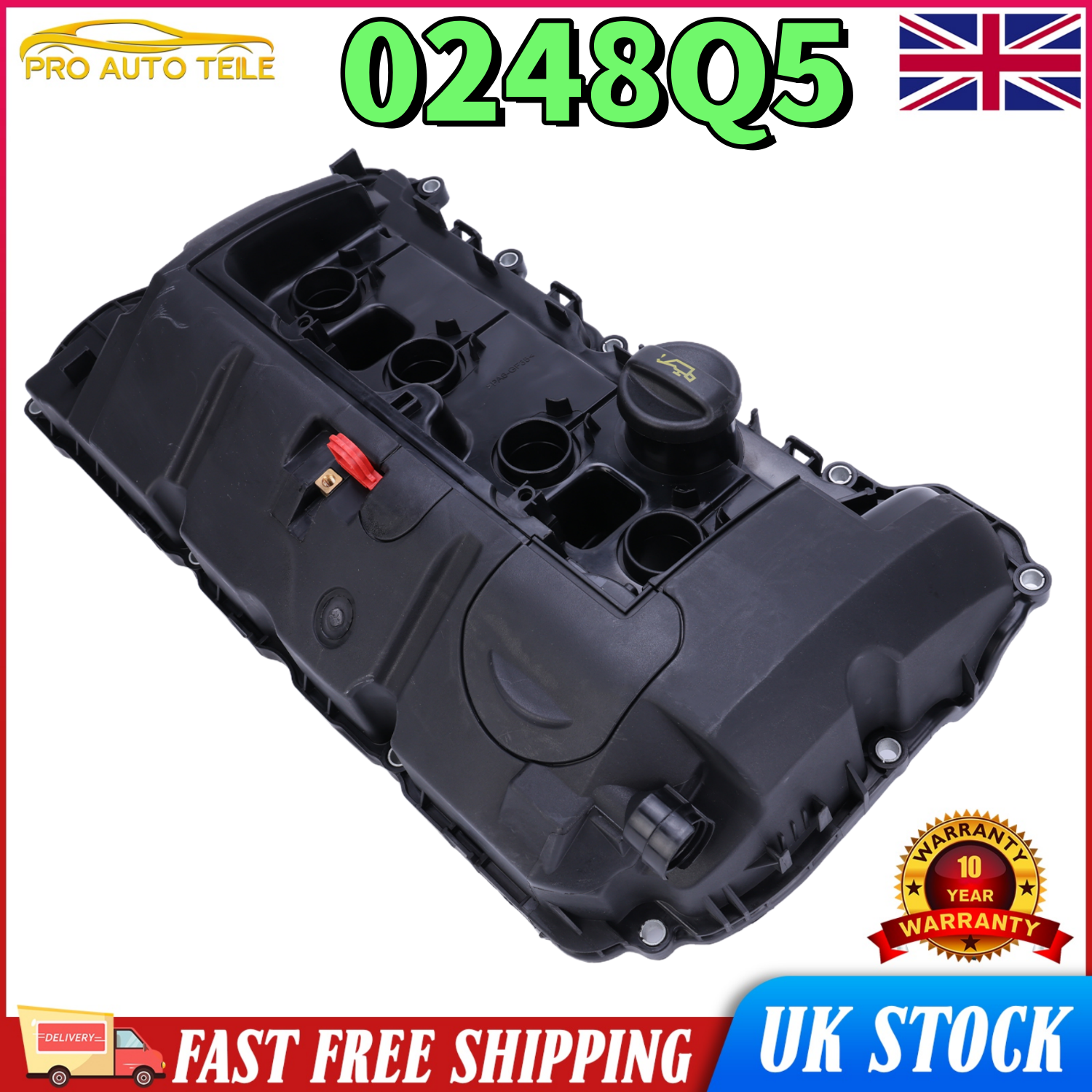Rocker Cover For Peugeot 2008 207 208 3008 308 5008 508 Partner 0248Q5 1.4 1.6