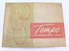 VTG Tempo Glassware Libbey Clear Juice Glass Roly Poly Made USA 6 oz Set of 8