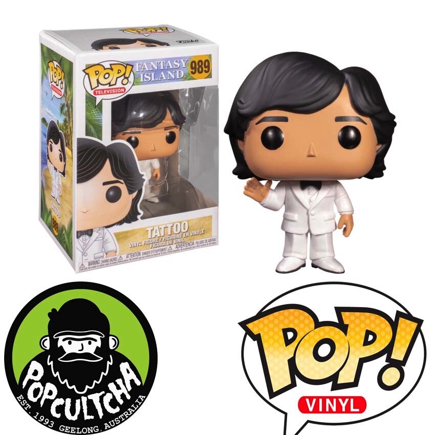 Fantasy Island - Tattoo Pop! Vinyl Figure &Quot;New&Quot;