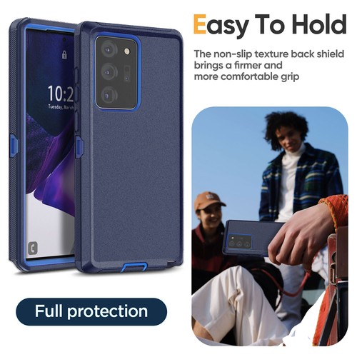 For Samsung Galaxy Note20/Note20 Ultra 5G Case Heavy Duty Hard Cover w/Belt Clip - Picture 7 of 54