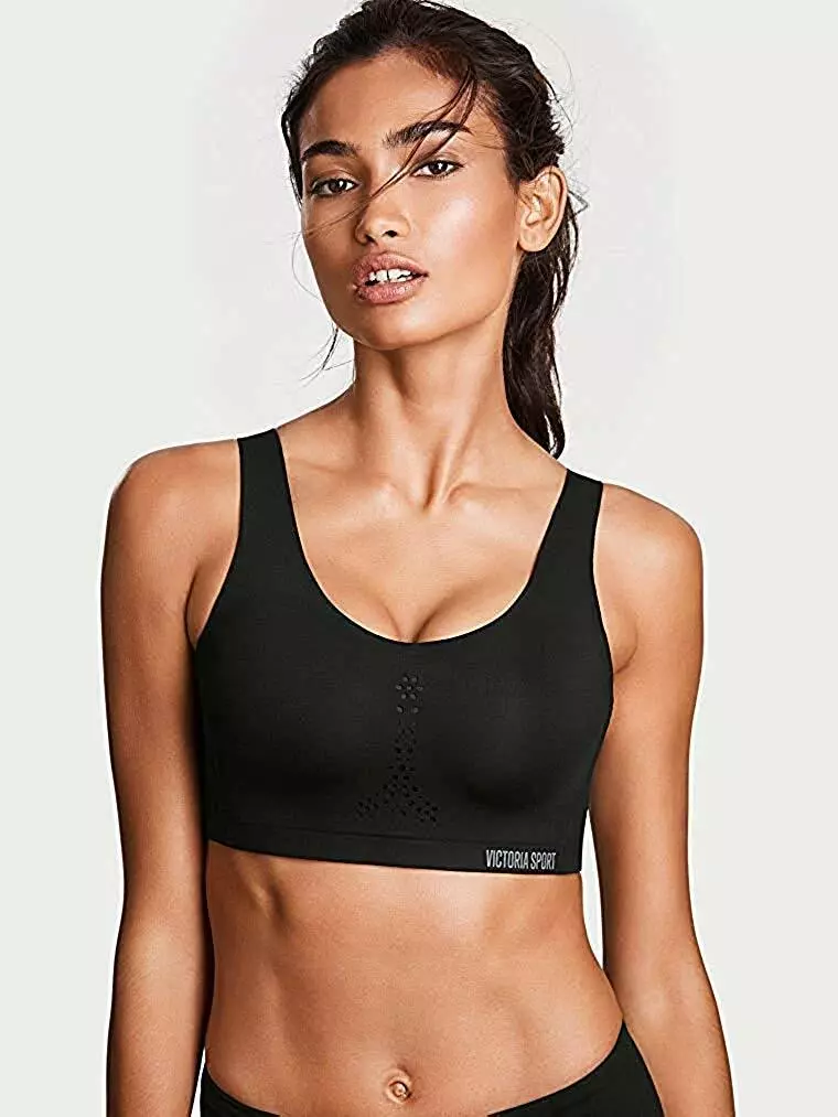 Victoria's Secret Maximum Support Angel Max Sports Bra Pure Black NWT | eBay