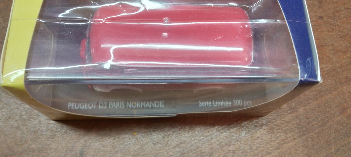 Eligor Peugeot D3 Paris Normandie – Série Limitée 300 Pièces (1/43, Neuf)