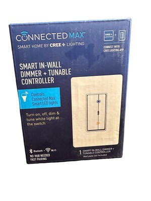 Cree Connected Max Smart In-Wall Dimmer & Tunable Controller Bluetooth WiFi
