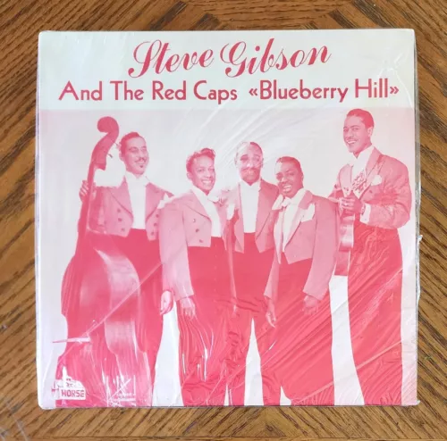 STEVE GIBSON AND THE RED CAPS / BLUEBERRY HILL ~ Swedish LP ~ NEW MINT ~ SEALED