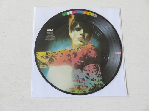 DAVID BOWIE Fashions ORIGINAL 10 x VINYL 7" PICTURE DISC SET IN WALLET BOW100 - Imagen 12 de 24