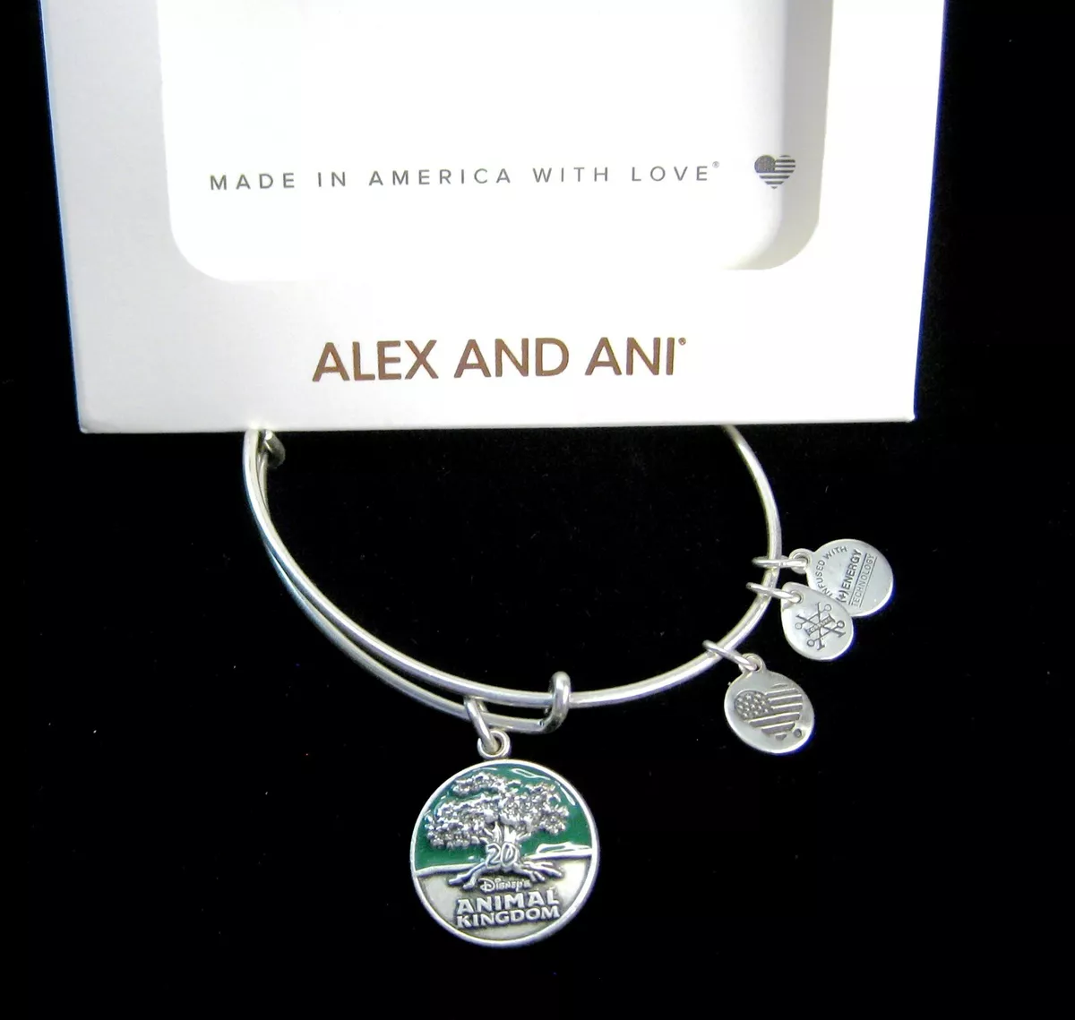 Disney Park Alex Ani Bracelet Animal Kingdom Anniversary Tree