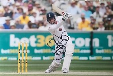 Johnny Bairstow signed England 12x8 Image A photo UACC AFTAL Dealer Johnny Bairstow signed England 12x8 Image A photo UACC AFTAL Dealer