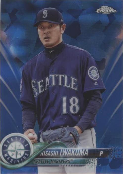 2018 Topps Chrome Sapphire Edition - Hisashi Iwakuma #348 - 1 of 1