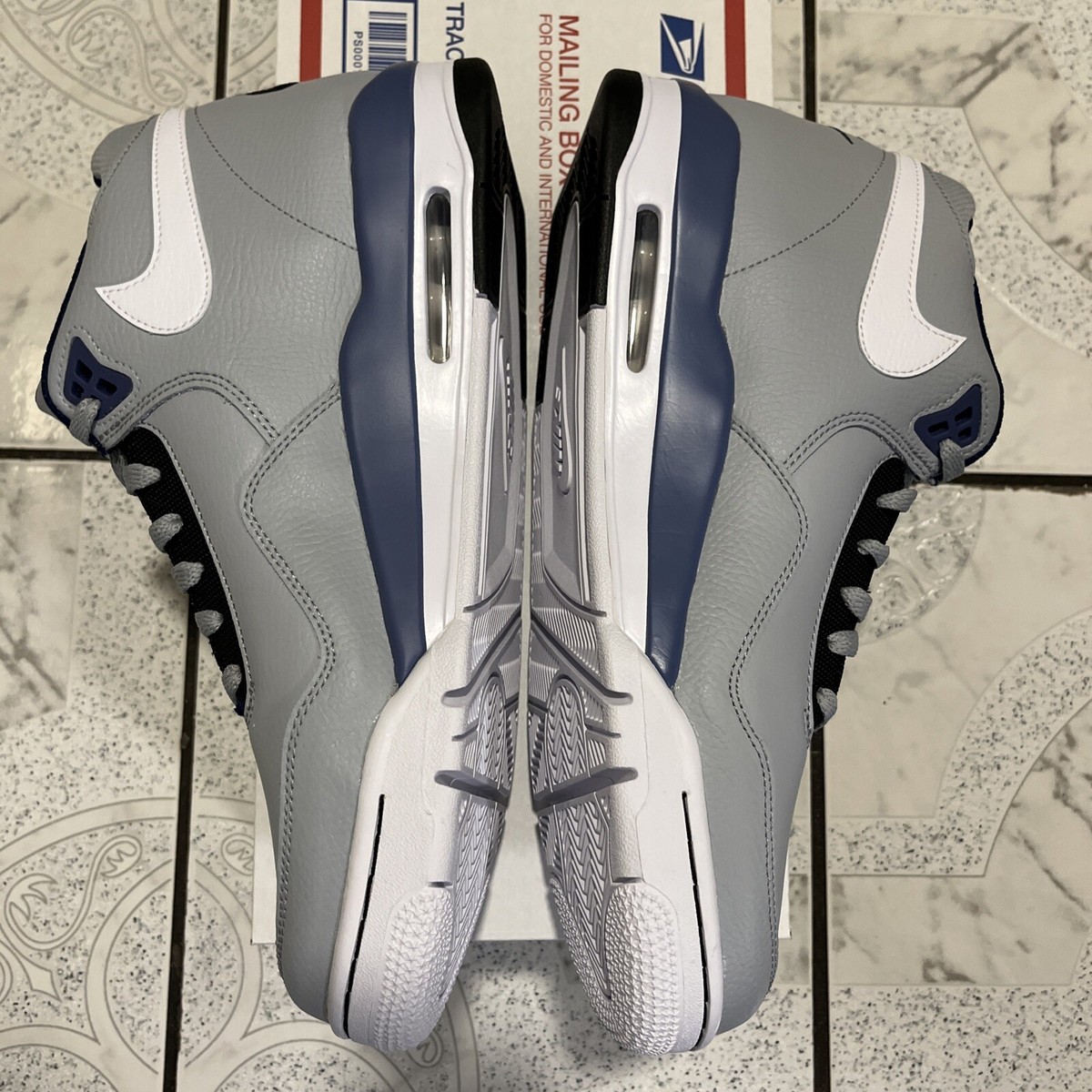 New Nike Flight Legacy Shoes Wolf Grey Men's Size 12 BQ4212 New Nike Flight Legacy Shoes Wolf Grey Men's Size 12 BQ4212