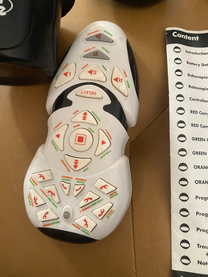 ROBOSAPIEN complete with remote, cup, and instructions (see description) - Image 3 of 4