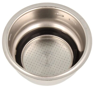 Filtro Coppetta 2 Tazze Per De'Longhi EC9335 La Specialista – Originale Acciaio Argentato