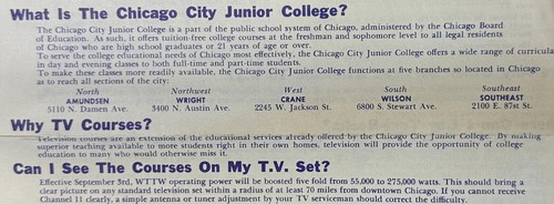 Remote Learning, 1957 Style: Television College Courses / Chicago Junior College - Picture 3 of 13