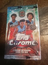 2021-22 TOPPS CHROME OVERTIME ELITE BASKETBALL SEALED HOBBY BOX  - 