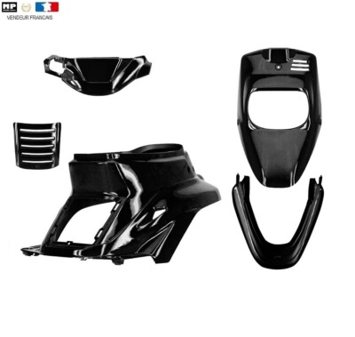 Carénage Avant Noir Brillant One By Camamoto - Compatible MBK Booster / Yamaha BW's (années 2014 à 2017) - 5