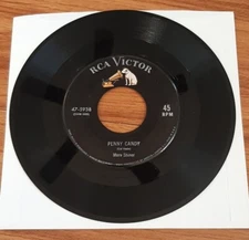 Merv Shiner 45 Mister Sandman / Penny Candy RCA Victor 47-5938 vg+