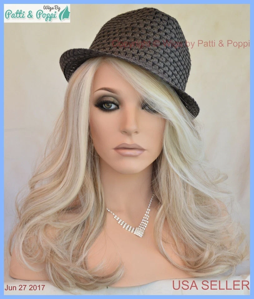 Peluca Monotop Frontal Encaje Limelight *Color Galleta Sexy Rubia *HERMOSA Foto 4 de 4