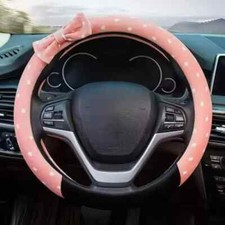 Plush Steering Wheel Cover - Soft Furry Grip Non-slip Breathable