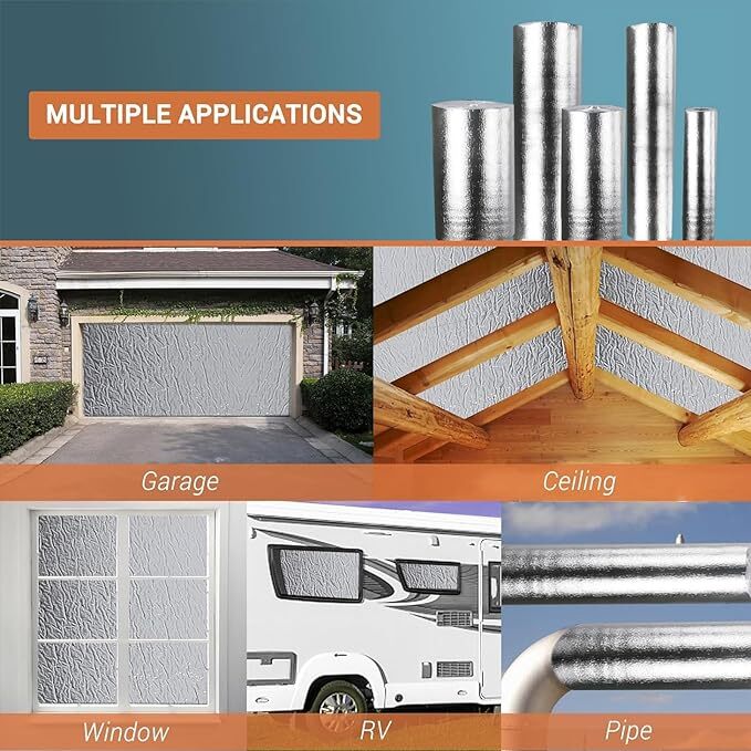 160"x40" Car Sound Deadener Mat Proofing Thick Insulation Material Noise 197MIL