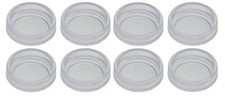 LARGE CLEAR  CASTOR CUPS Carpet/Floor Chair Furniture Protectors Caster 8pk