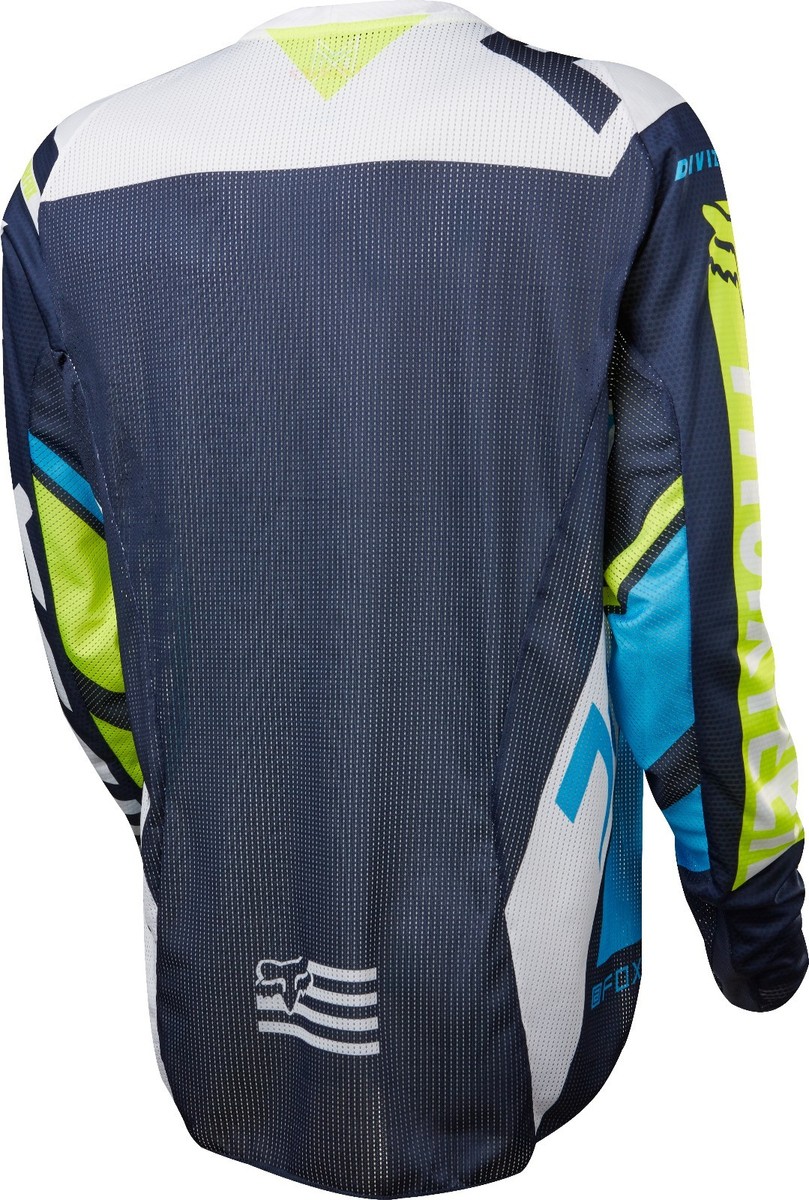 Fox Racing Demo Long Sleeve L/S Jersey Navy | eBay