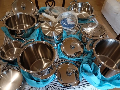 set di pentole in acciaio INOX 18/10 BUTA BY ROCCO BAROCCO - Foto 2 di 15